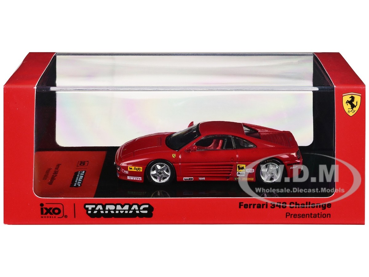 Figurine Ferrari 348 Challenge Rouge 1:64 Tarmac Works - Neuf - Diecast - Modèle Collectible