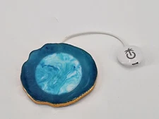 PHUNKEE TREE Wireless Charging Crystal Blue Input 5V-2A/9V-1.6A Out 5W/7.5W/10W