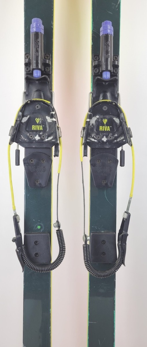 Kazama Cornice Telemark 198cm Skis w/ Black Diamond Riva
