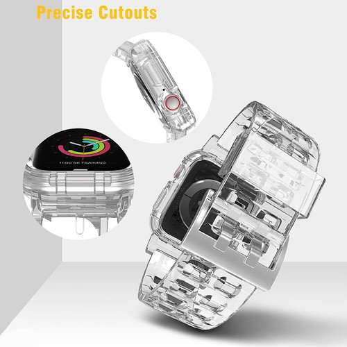 Colorful Watch Band Strap Bracelets Sports For Apple Watch Ultra2 9 8 7 6 5 - Picture 7 of 40