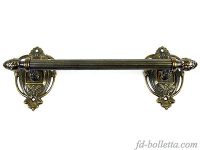 Accessoires Salle de Bains Porte Serviettes, Laiton Foncé, Porte-Serviettes CM - Photo 1/3