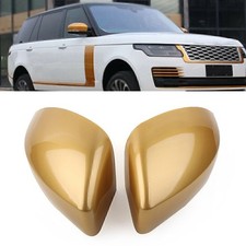 Spiegelkappe Spiegelabdeckung Gold f&uuml;r Land Rover LR4 LR5 Range Rover L405 Sport