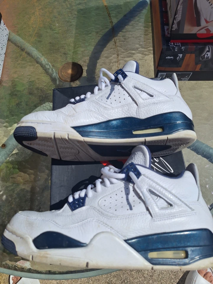 Air Jordan 4 Retro LS Columbia Talla 9.5 Foto 2 de 4