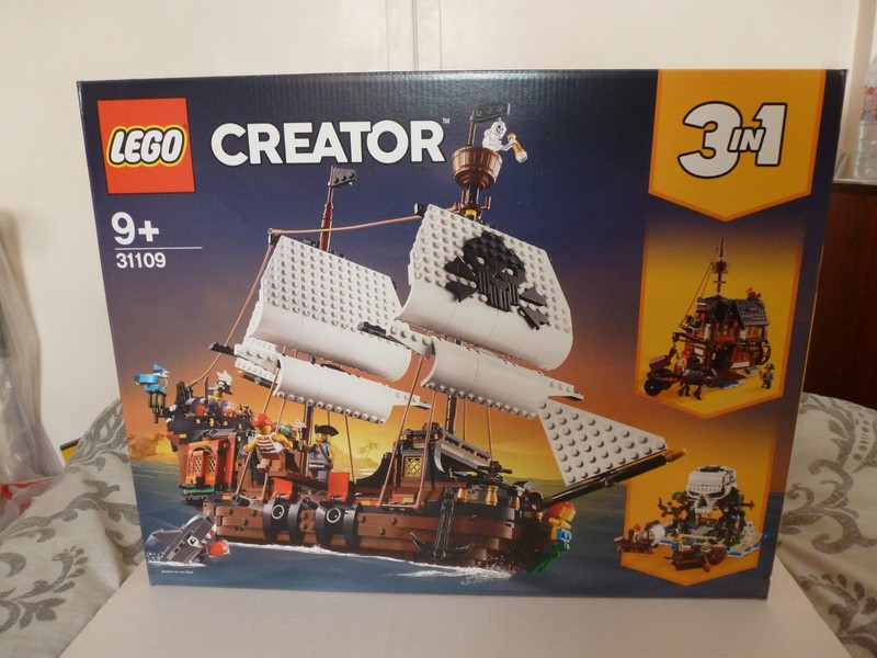 LEGO CREATOR - 31109 - 3 in 1 Pirate Ship - NEW and SEALED - Retired Set