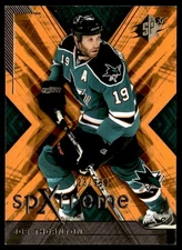 2007-08 SPx SPXtreme Joe Thornton 123/999 San Jose Sharks #X40