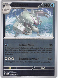 Golisopod 026/086 Chaos Rising Reverse Holo