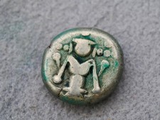 India-British Madras Presidency 1764-1807 Silver 2 Fanam