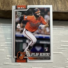 2026 Topps Series 1 #339 Dylan Beavers Orioles (RC)