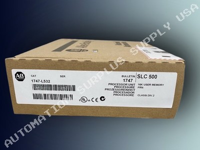 Allen-Bradley SLC 500 1747-L532 Ser. D Processor Module - Free Shipping