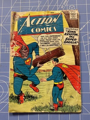 Action Comics #238 - The Super-Gorilla from Krypton (DC, 1958) GD