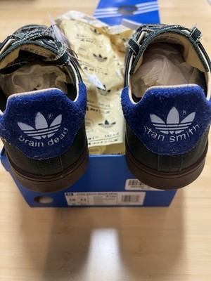 Adidas Brain Dead X Adidas Stan Smith Green With  Box. Men s Size 10