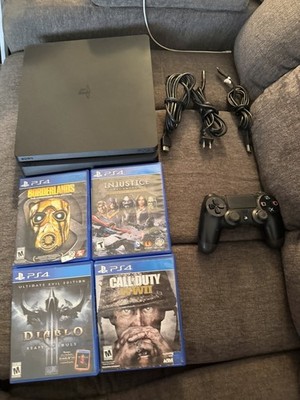 Sony PlayStation 4 Slim 1TB Gaming Console with Games PS4
