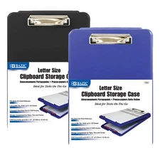 BAZIC Clipboard 1810 Storage Case, Assorted: Blue or Black,Binders & Supplies