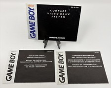 Nintendo Game Boy - Owners Manual Consumer Information Health  Safety Booklets