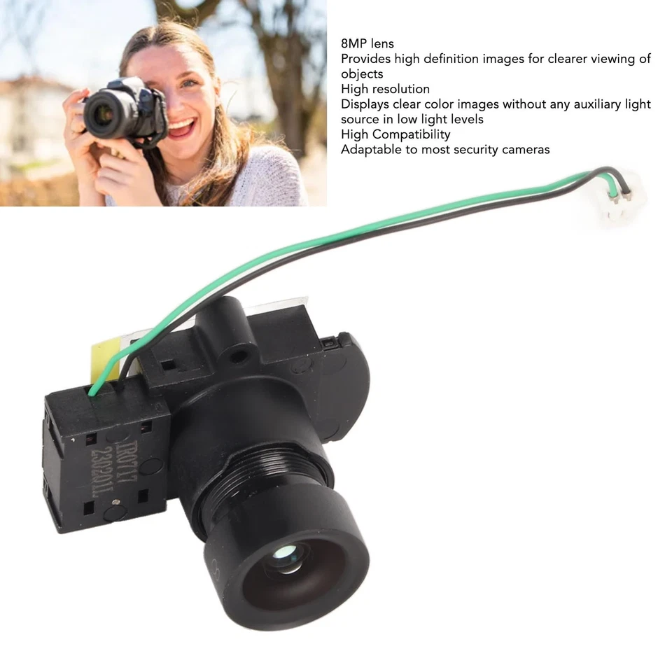 8Mp Hd Camera Lens 4Mm F1.0 Color Restoration Universal Fixed Focus Lens For LS - Image 4 of 4