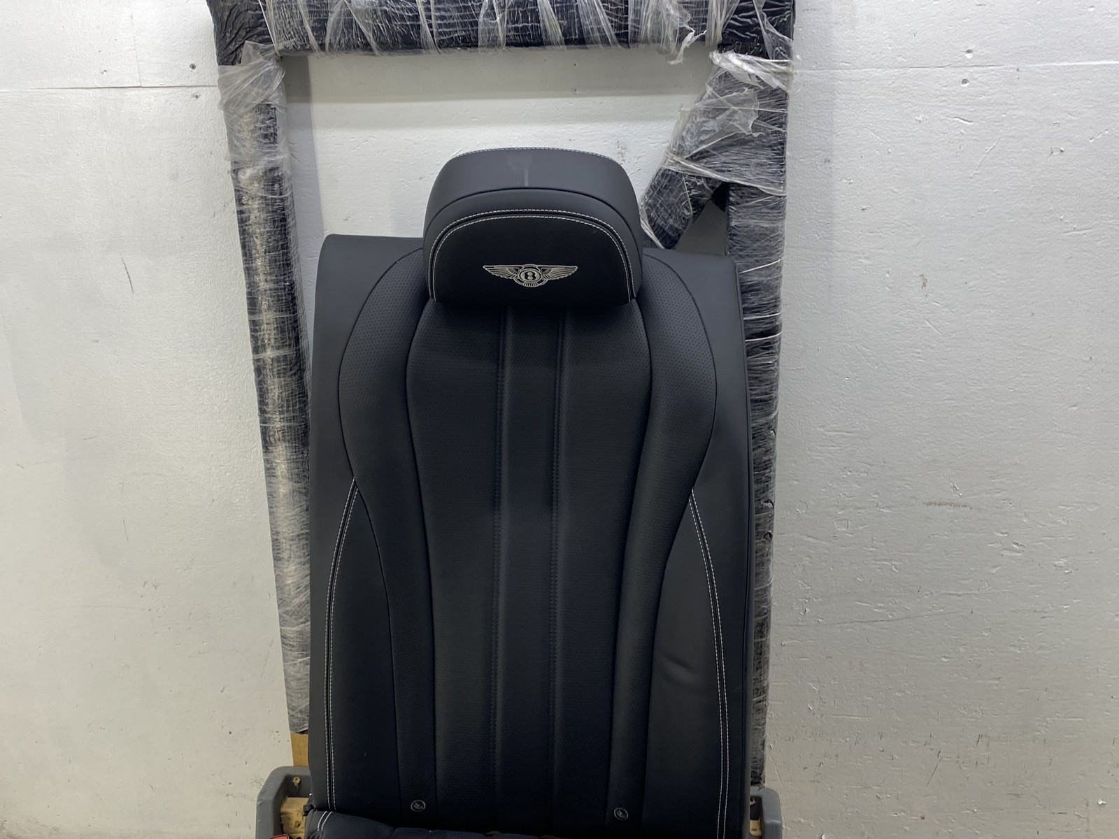 2013-2019 BENTLEY FLYING SPUR FLYING SPUR REAR LEFT SEAT W/ SWITCH BLACK LEATHER