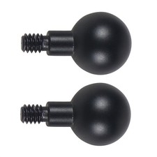 2 Aluminum Ball Head Adapter Connector 1/4 Screw 35mm Ball Head Camera Bracket