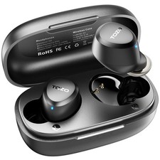 TOZO A1 Wireless Earbuds   Bluetooth 5.3, IPX5 Waterproof, 2 Mic, EQ App