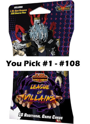 My Hero Academia 1st Ed MHA04 #1-108 - You Pick - League of Villains
