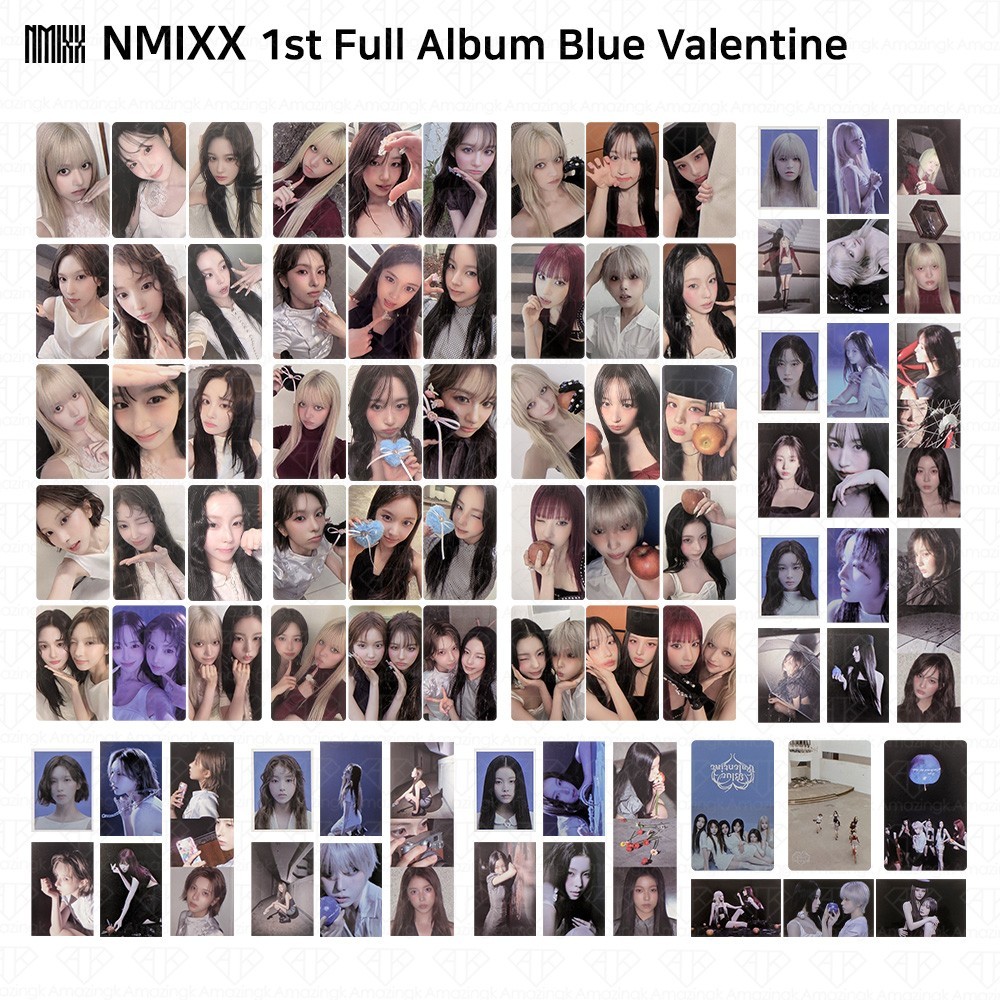 NMIXX 1st Full Album Blue Valentine Blue / Valentine / Chaos