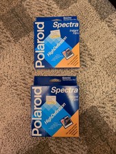 Polaroid Spectra High Definition Instant Film Sealed 10 Pack Exp 02/94 Lot Of 2