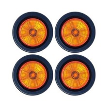2 Round Trailer 9 Led Clearance Side Marker Light Dot Fmvss 108 Waterproof Ip67 2 Round Trailer 9 Led Clearance Side Marker Light Dot Fmvss 108 Waterproof Ip67
