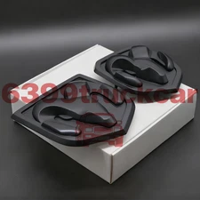 For 2013 - 2018 Ram 1500 2500 3500 Ram Head Grille&Tailgate Emblem Matte Black