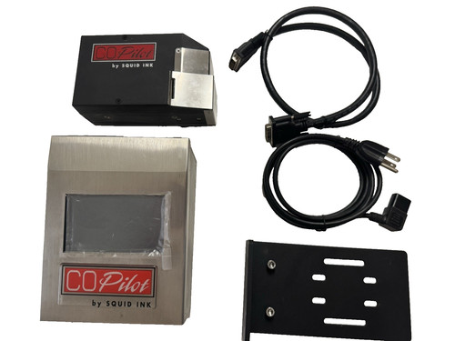 CO Pilot Squid Ink model 128A-Controller, with print head and data cable