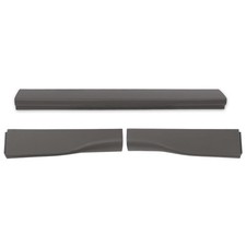 3PCS Flex Step Tailgate Molding Trim Compatible with 2011-2016 Ford F250 F350