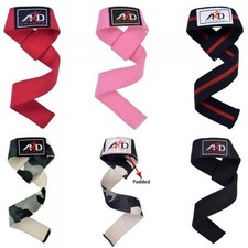 ARD CHAMPS  Cotton Lifting Straps   Wrist Support for Gym  Strength Training