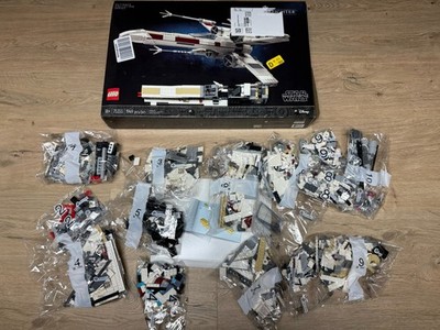 LEGO Star Wars UCS X-Wing Starfighter 75355 Open Box Bags 2-10 Sealed Manual