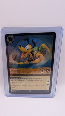 Pluto - Rescue Dog [Foil] #16 Lorcana Fabled