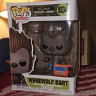 Funko Pop Simpsons Treehouse of Horror Werewolf Bart #1034 2020 Fall Exclusive