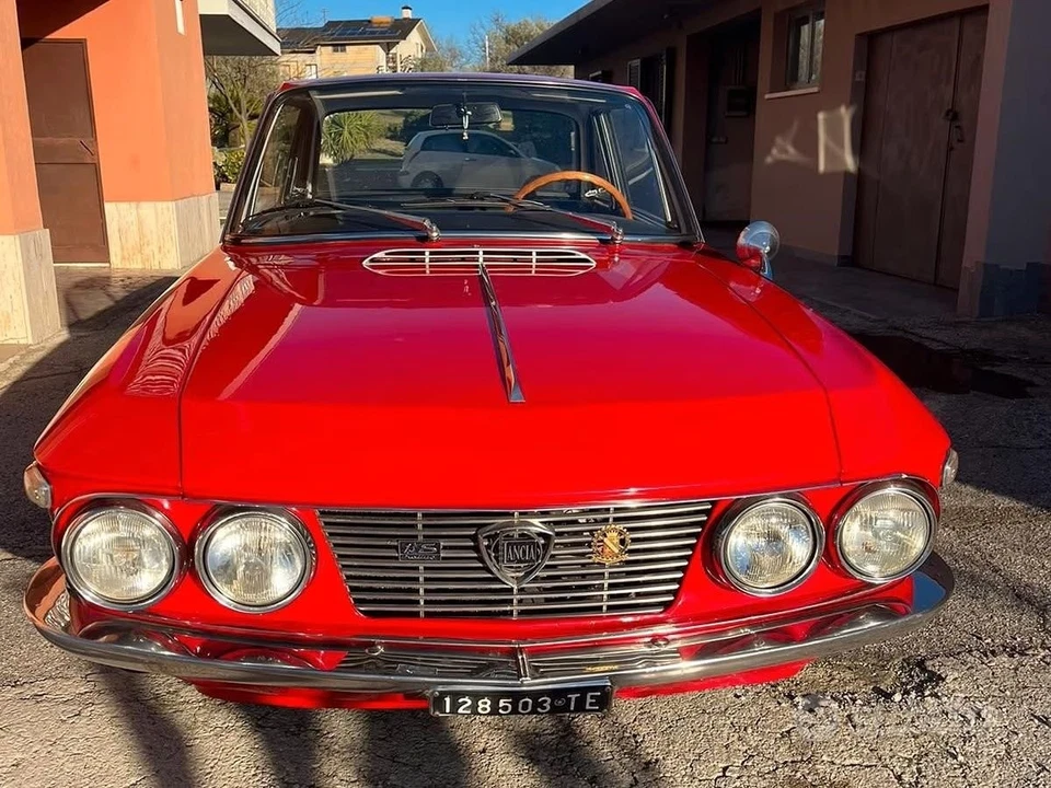 Lancia Fulvia 1970 40 k km, 1,3 L V4, icono de rally, sin óxido Foto 2 de 4