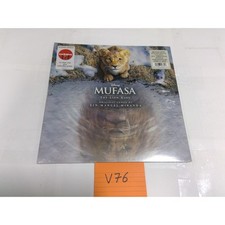Disney Mufasa The Lion King Vinyl LP Target Exclusive Clear New Sealed Poster