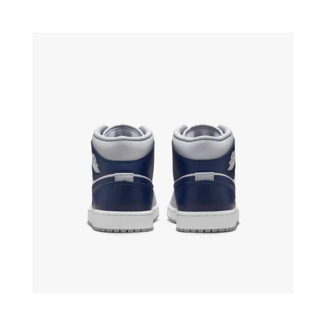 Nike Jordan 1 Mid Wolf Grey Midnight Navy DQ8426-104 Men's