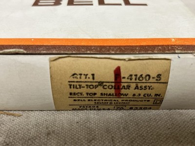Square D Bell F-4160-S Rectangle Tilt Top Collar Assembly