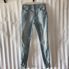 Old Navy Rockstar Super Skinny Ballerina Jeggings Pale Blue Girl's Size 18