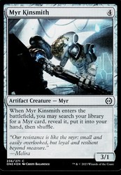 Myr Kinsmith 236 Foil Common Phyrexia: All Will Be One MTG