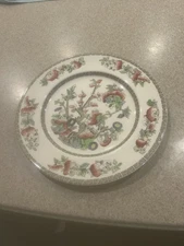 4 Plates For Joanne Only  Johnson Bros England Green