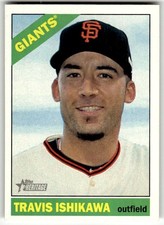 2015 Topps Heritage #132 Travis Ishikawa San Francisco Giants Baseball