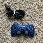 Genuine Ocean Blue Sony Playstation 2 Ps2 Controller Oem Dualshock Tested Read!