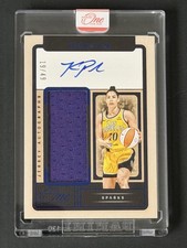 2025 Panini WNBA One and One #JA-KP Kelsey Plum Jersey Autographs/49