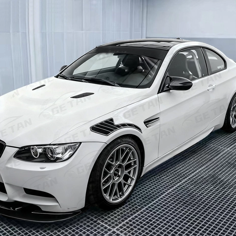 Carbon Fiber GT4 Style Car Fender - Auto Parts for BMW 3 Series 335i E92 E93 - Image 4 of 4