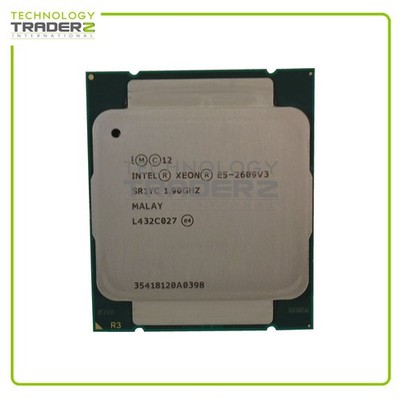 LOT OF 2 SR1YC Intel Xeon E5-2609 V3 6-Core 1.9GHZ 15MB 85W Processor