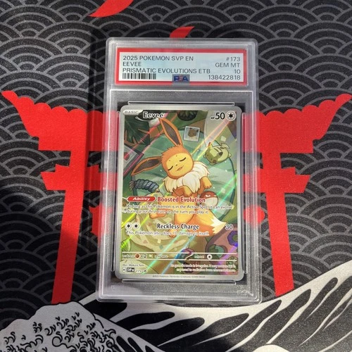 2025 Pokémon Eevee SVP 173 PSA 10