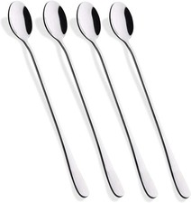 Long Handle Latte Spoons Coffee Dessert & Ice Cream Sundae High Quality Sund