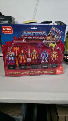 MEGA CONSTRUX Masters of the Universe Battle for Eternia Collection, NEW!