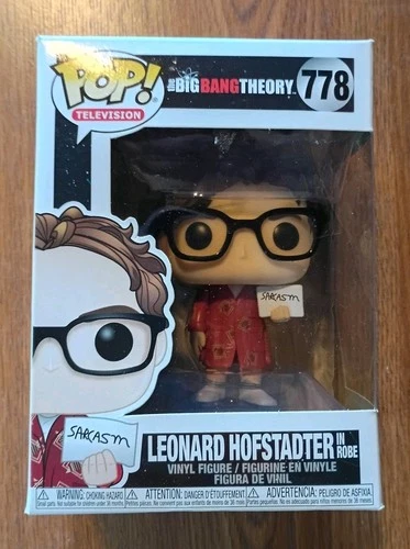 LEONARD HOFSTADTER ~  Funko Pop! ~ The Big Bang Theory #778 