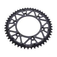 Kettenrad Teilung 520 ZäHne 49 Alu-Twinstar Kettenrad Hinten Grau JTX897.49GR